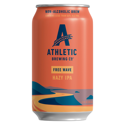 Athletic Brewing Co. Free Wave Hazy Ipa Non-Alcoholic 6pk 12oz Cans