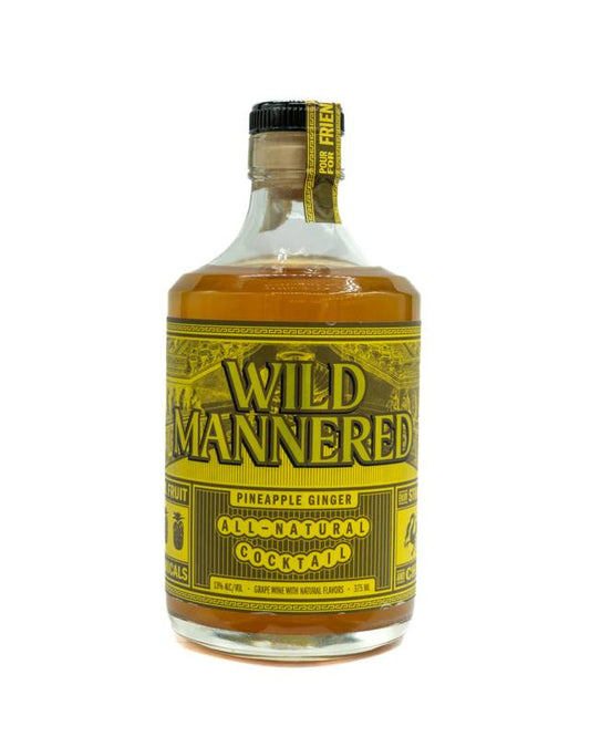 Wild Mannered Pineapple Ginger Cocktail 375ml