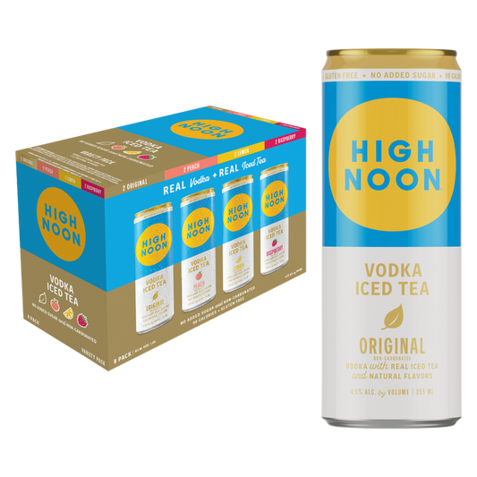 High Noon Iced Tea 8pk 12oz Can 5% ABV
