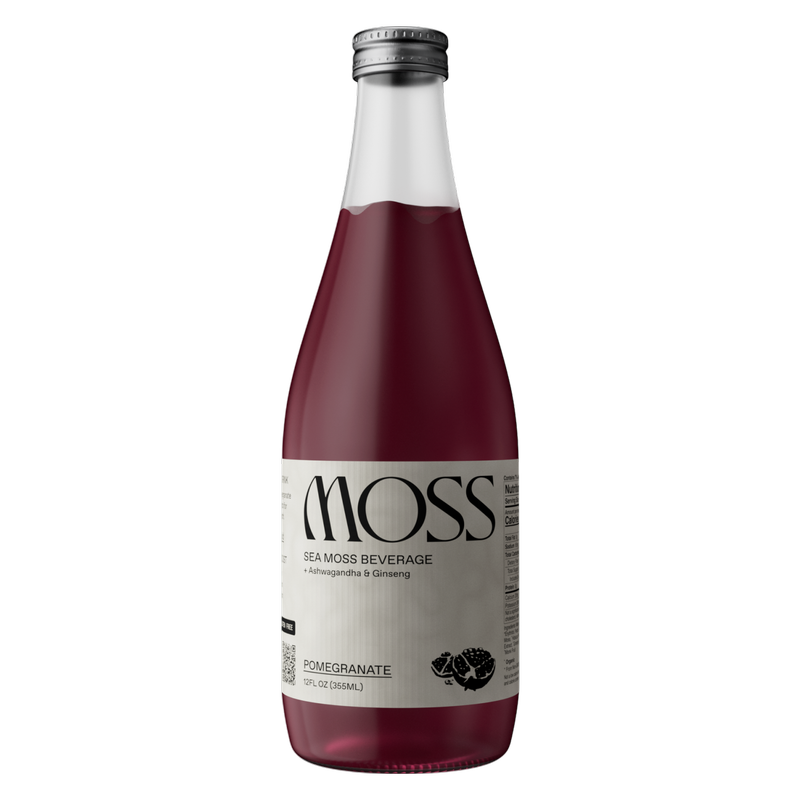 MOSS Pomegranate Sea Moss Beverage 12oz Btl