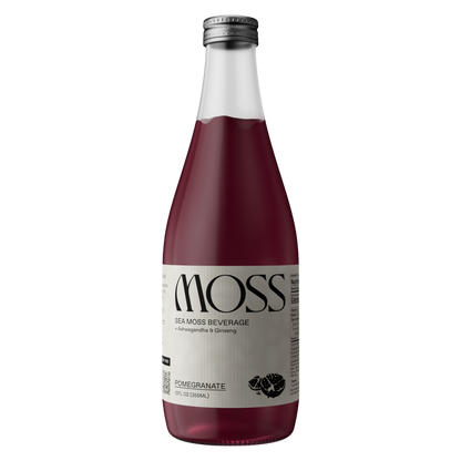 MOSS Pomegranate Sea Moss Beverage 12oz Btl