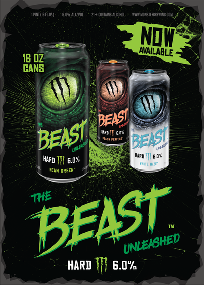 Beast Unleashed White Haze 24oz Can