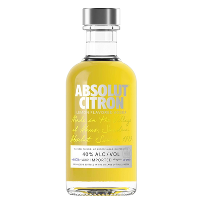 Absolut Citron Vodka 50 Ml