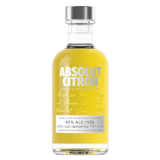 Absolut Citron Vodka 50 Ml