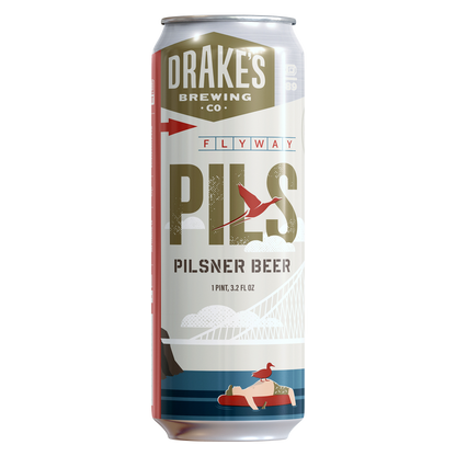 Drake's Brewing Flyway Pilsner Single 19.2oz Can