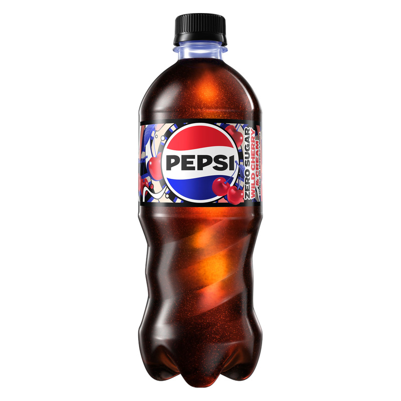 Pepsi Zero Sugar Wild Cherries & Cream 20oz Btl
