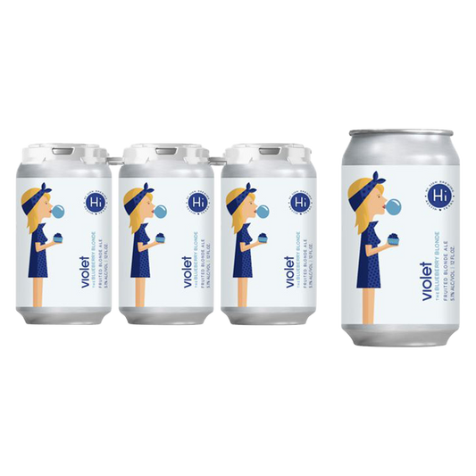 Hi Sign Brewing Violet the Blueberry Blonde Ale 6pk 12oz Can 5.1% ABV