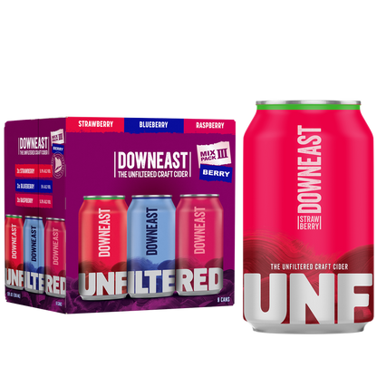 Downeast Berry Mix 9pk 12oz Can 5.0% ABV