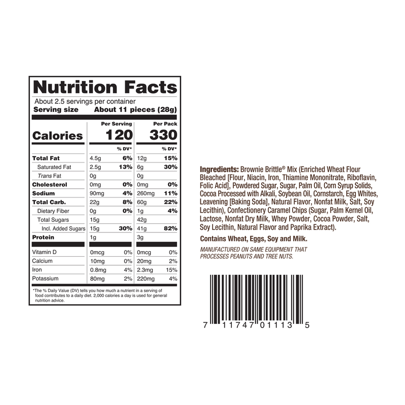 Sheila G's Brownie Brittle Salted Caramel 2.75oz