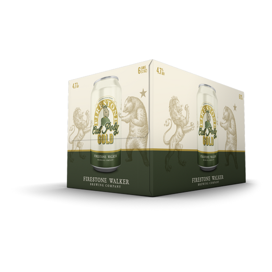 Firestone Walker Cal Poly Gold, 12oz, 6pk Cans