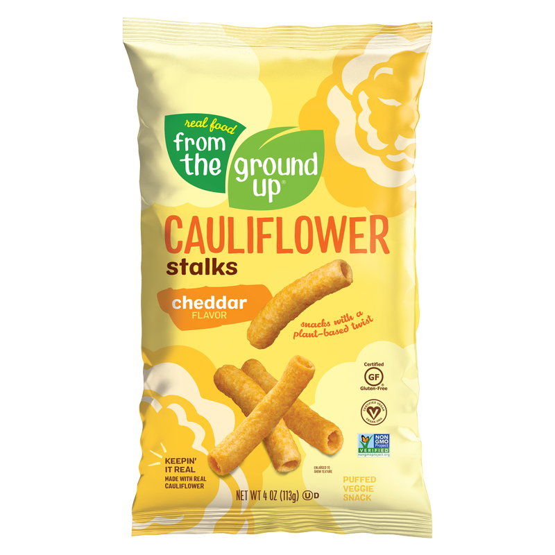 From the Ground Up Cheddar Cauliflower Stalks 4oz