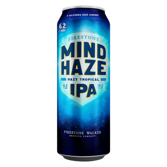Firestone Walker Mind Haze Hazy IPA Single 19.2oz Can 6.2% ABV