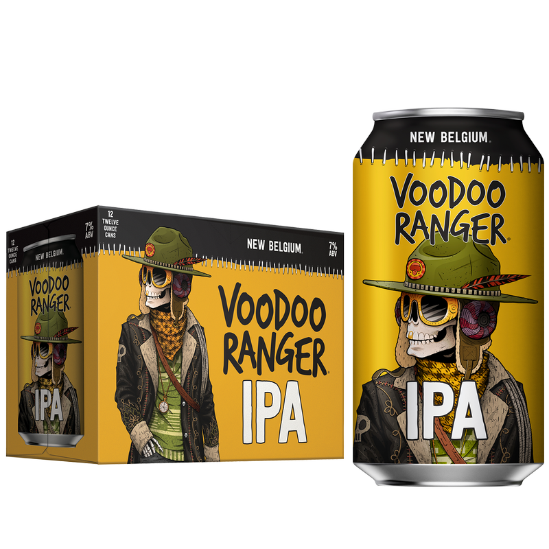 New Belgium Voodoo Ranger IPA 12pk 12oz Can 7.0% ABV
