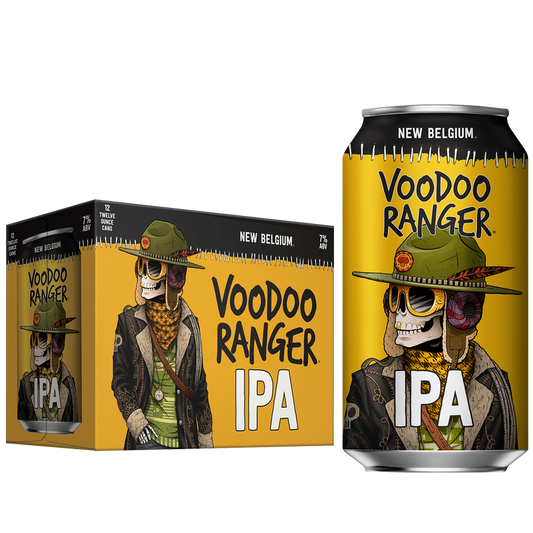 New Belgium Voodoo Ranger IPA 12pk 12oz Can 7.0% ABV