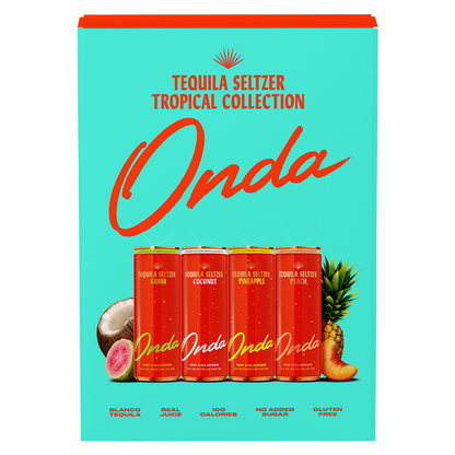 Onda Tequila Tropical Collection Variety 8pk 12oz