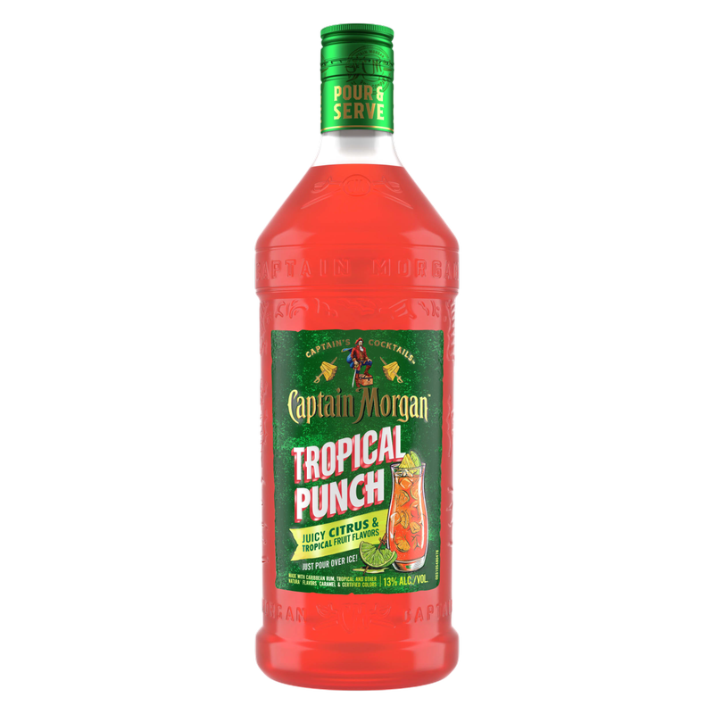 Captain Morgan Tropical Punch 1.75L 13% ABV