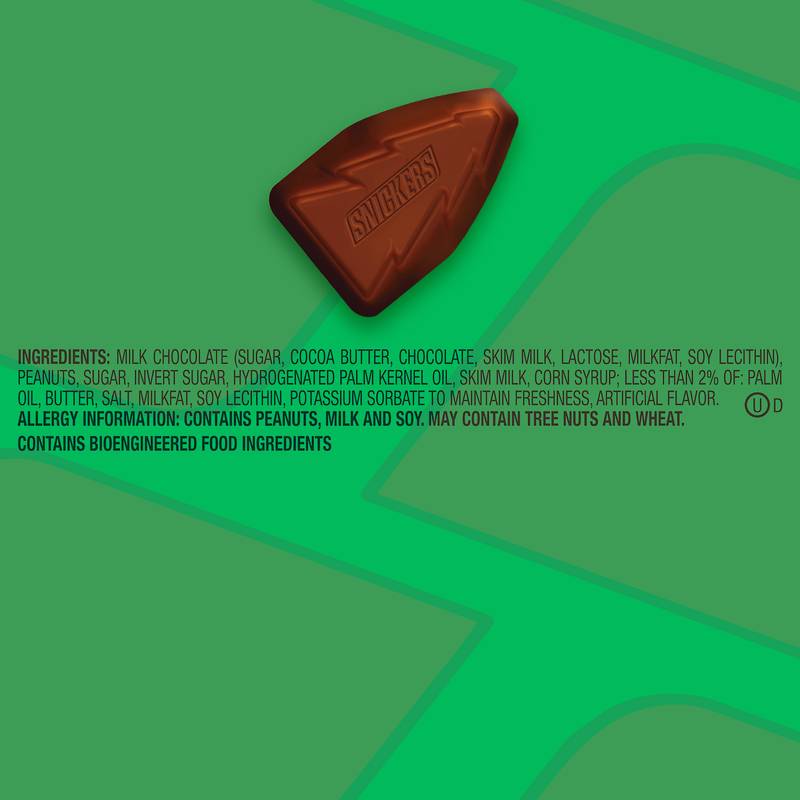 SNICKERS Trees Christmas Milk Chocolate Holiday Candy Bar,, 1.1 oz