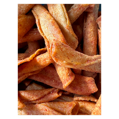 Zack's Mighty Chile Lime Rolled Tortilla Chips 7oz