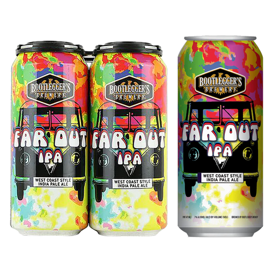 Bootleggers Far Out IPA 6pk 12oz