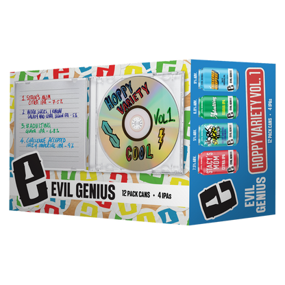 Evil Genius Mix Tape Vol. 1 Variety 12pk 12oz Can 6.8%