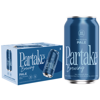 Partake Brewing Pale Ale Non-Alcoholic 6pk 12oz Can 0.5% ABV