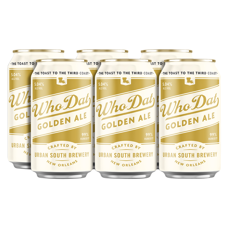 Urban South Who Dat Golden Ale 6pk 12oz Can 5.04% ABV