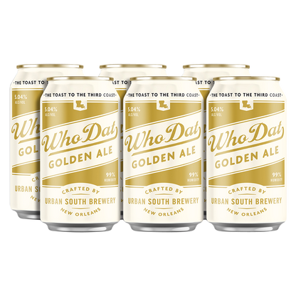 Urban South Who Dat Golden Ale 6pk 12oz Can 5.04% ABV