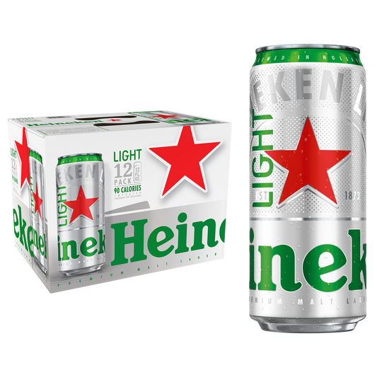 Heineken Light 12pk 12oz Can 3.3% ABV