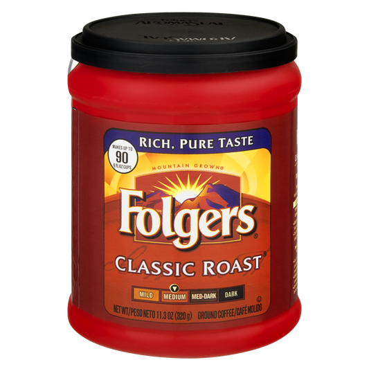 Folgers Classic Roast Coffee 11.3oz
