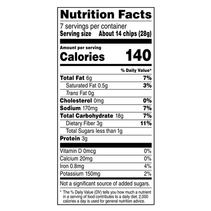 SunChips Black Bean Spicy Jalapeno 7oz