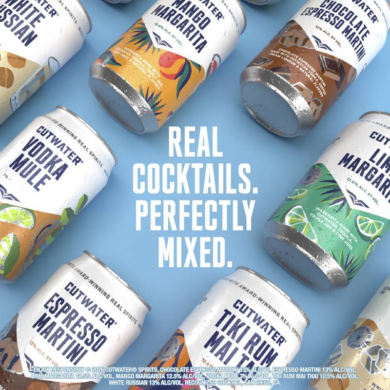 Cutwater Vodka Mule RTD - Single Can (12 OZ)