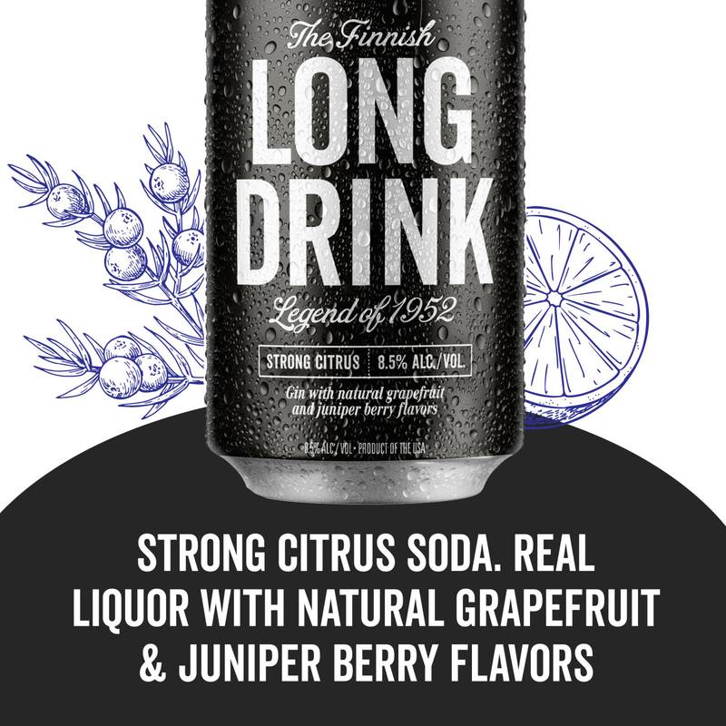 Long Drink Strong 6pk 12oz Can 8.5% ABV