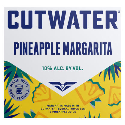 Cutwater Pineapple Margarita 4pk 12oz Can 10% ABV