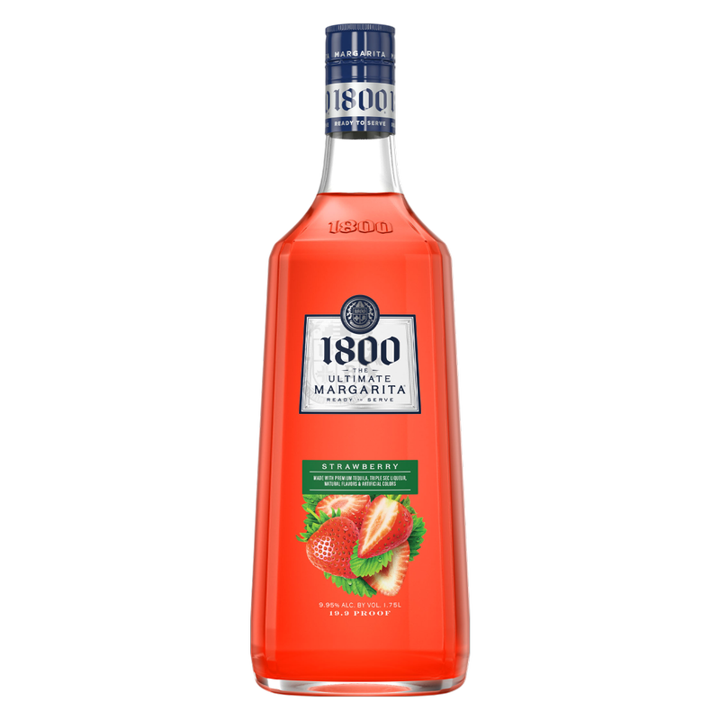 1800 The Ultimate Margarita Strawberry Ready to Drink Cocktail 1.75L 9.95% ABV