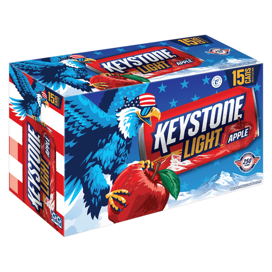 Keystone Light Apple 15pk 12oz Can