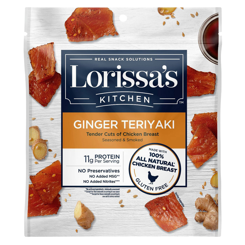 Lorissa's Kitchen Ginger Teriyaki Chicken Strips 2.25oz