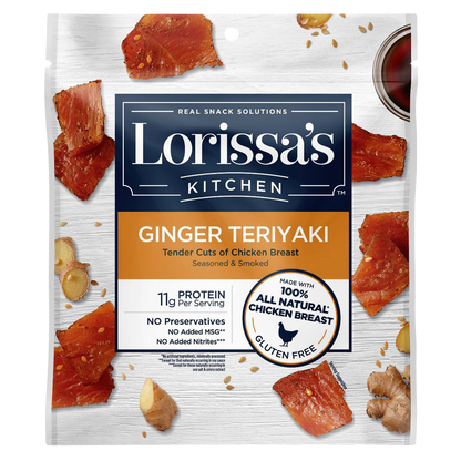 Lorissa's Kitchen Ginger Teriyaki Chicken Strips 2.25oz