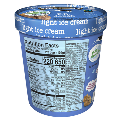 Ben & Jerry's Moo-Phoria P.B. Dough Pint