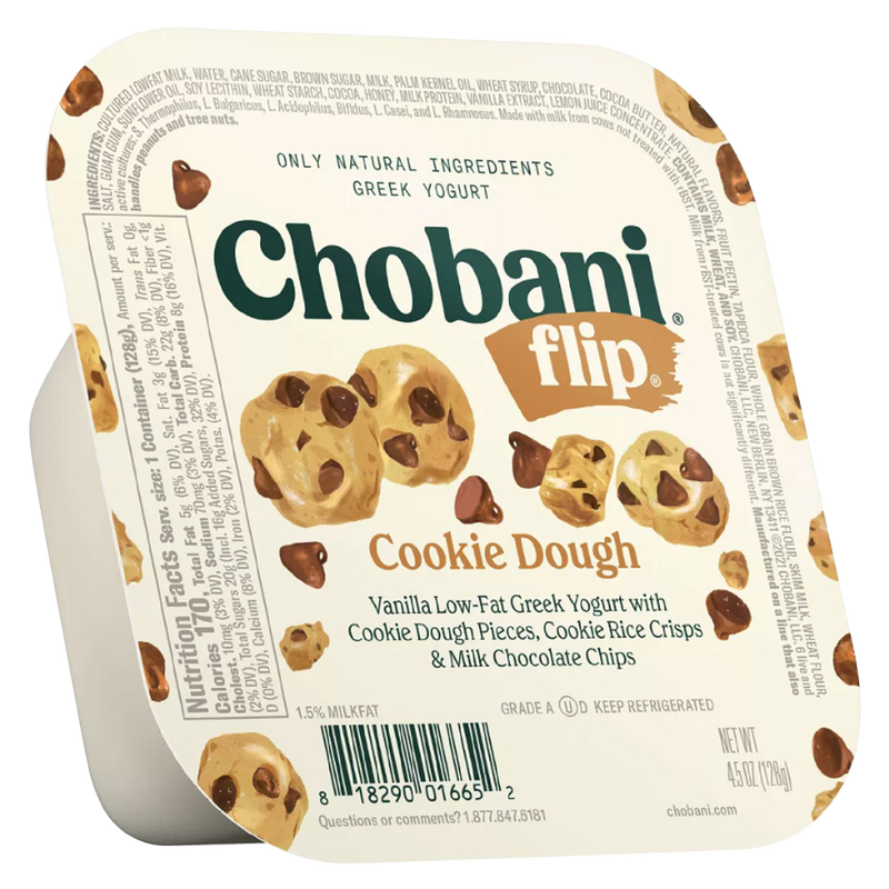 Chobani Flip Cookie Dough Greek Yogurt - 4.5oz