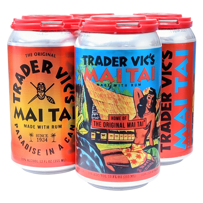 Trader Vic's Mai Tai 4pk 12oz
