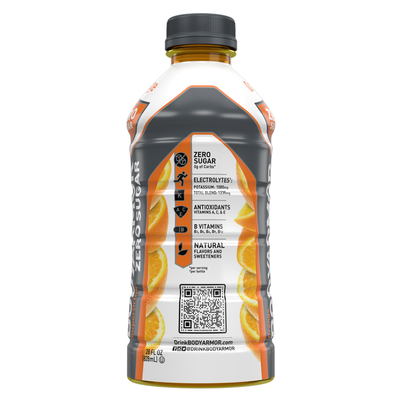 BODYARMOR Zero Sugar Orange 28oz Btl