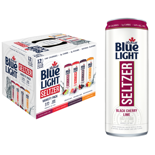 Labatt Blue Light Seltzer Variety 12pk 12oz Can