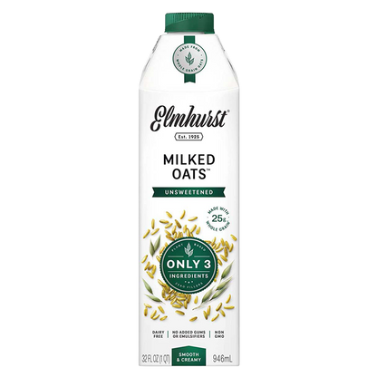 Elmhurst Unsweetened Oat Milk 32oz