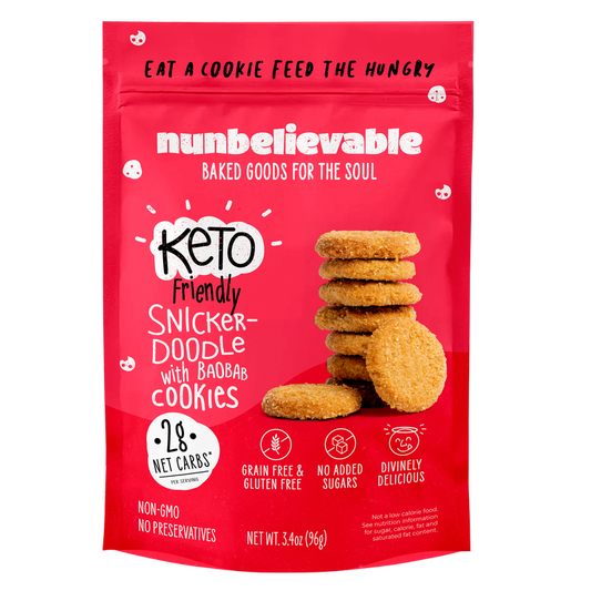 Nunbelievable Keto Snickerdoodle with Baobab Cookies 3.4oz