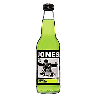 Jones Green Apple 12oz Glass Bottle