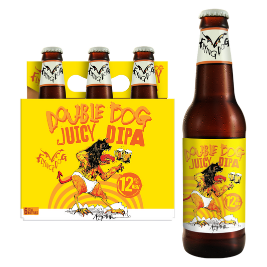 Flying Dog Double Dog Juicy IPA 6pk 12oz Bottle 12% ABV