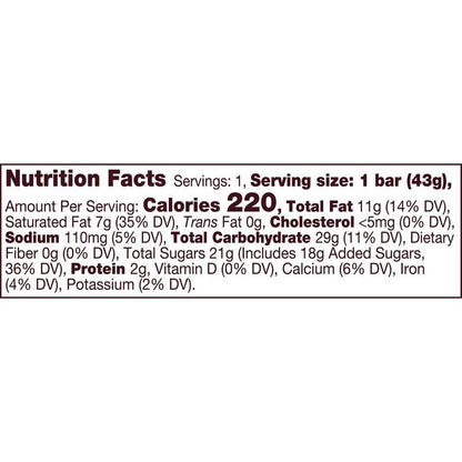 HERSHEY'S Cookies 'n' Creme Candy Bar, 1.5 oz