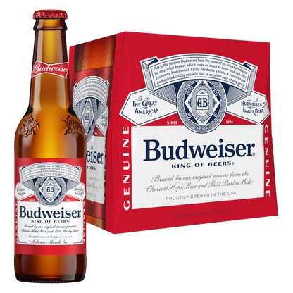 Budweiser 12pk 12oz Btl 5.0% ABV