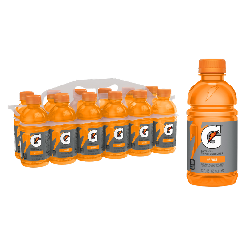 Gatorade Thirst Quencher Orange 12pk 12oz Btl