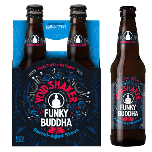 Funky Buddha Void Shaker Barrel-Aged Imperial Stout 4pk 12oz Btl 11.0% ABV